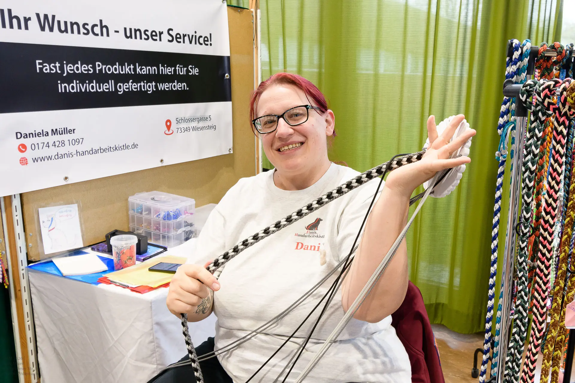 Daniela Müller bei der Arbeit